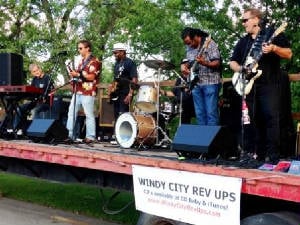 Band Playing on Stage