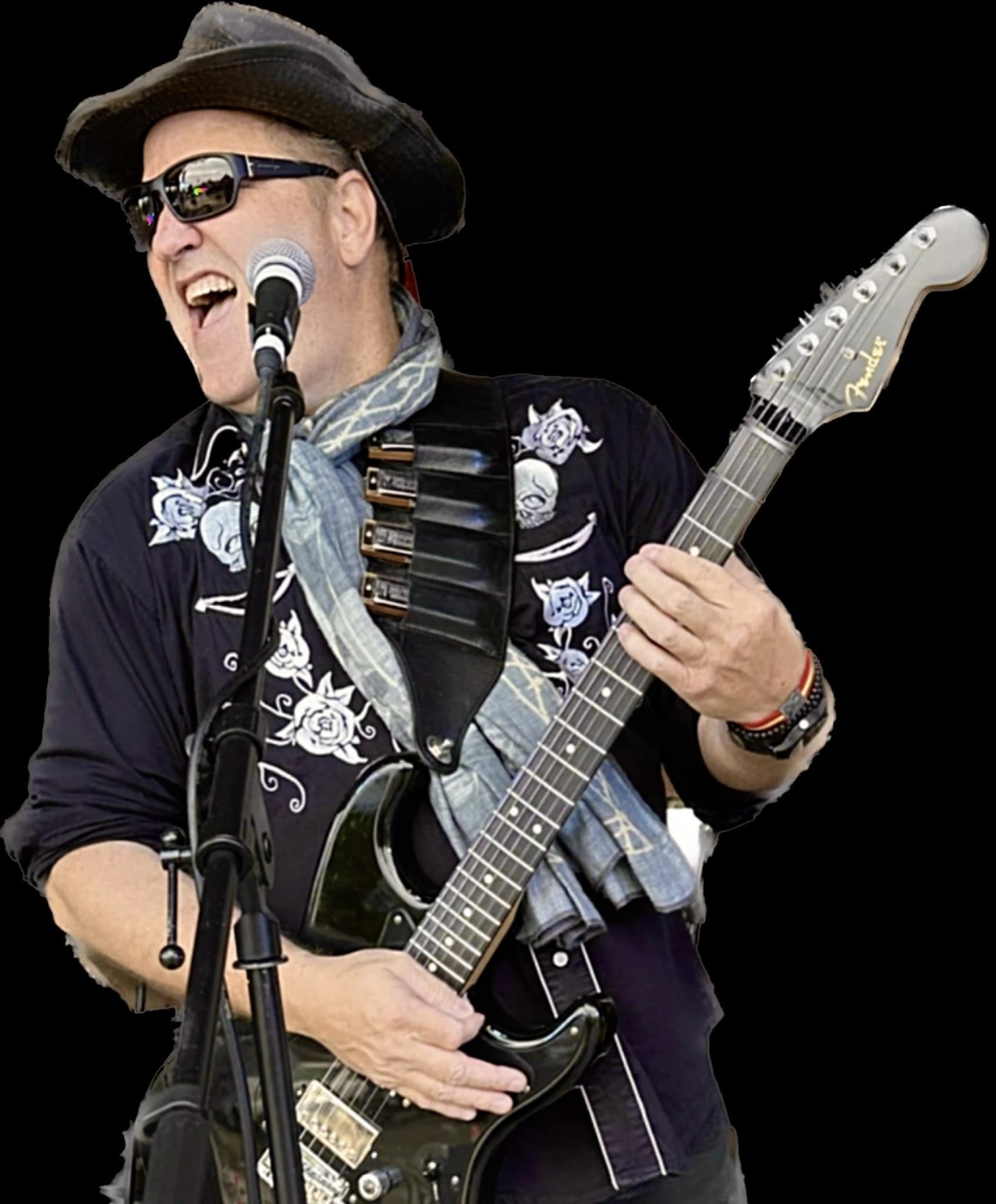 Lead singer, harmonica & guitar player.